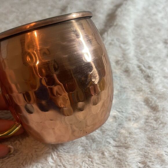 Copper & Stainless Steel Mug Stoli Vodka (Moscow Mule) - Picture 5 of 6